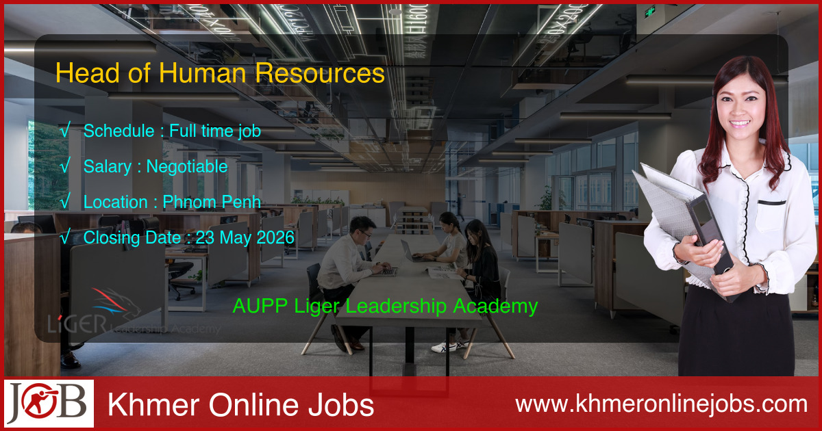 Head of Human Resources for AUPP Liger Leadership Academy